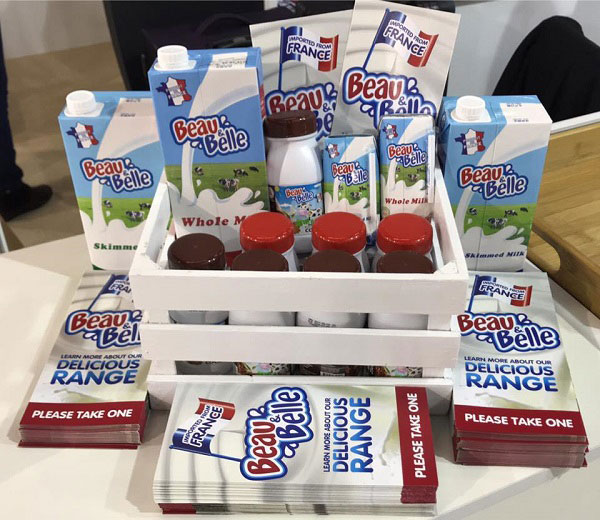 Sữa tươi nguyên kem Beau & Belle nhập khẩu Pháp hộp 1 lít