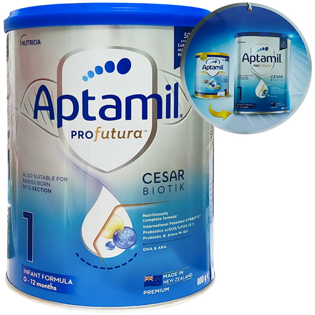 Sữa Aptamil Profutura số 1 800g New Zealand cho trẻ 0-12 tháng
