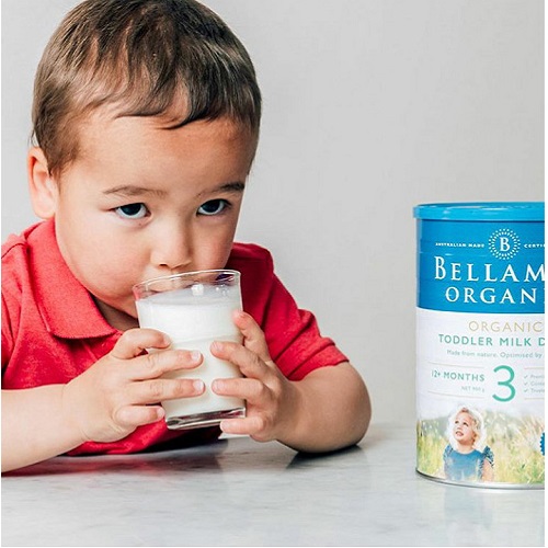 Sữa Bellamy's Organic Úc 8 HMO số 3 lon 800g cho trẻ 1-3 tuổi
