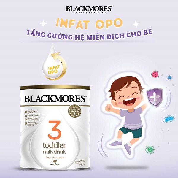 Sữa Blackmores Úc số 2 lon 900g cho trẻ 6-12 tháng