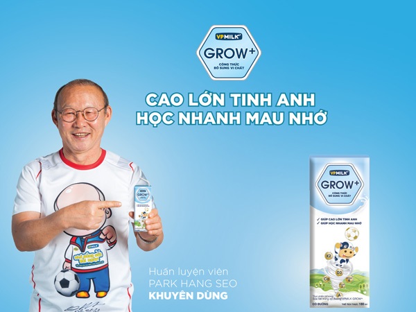 Sữa Dinh Dưỡng VPMilk Grow+ có đường, hộp 110ml 