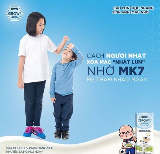 Sữa Dinh Dưỡng VPMilk Grow+ vị chuối  Hộp 110ml 