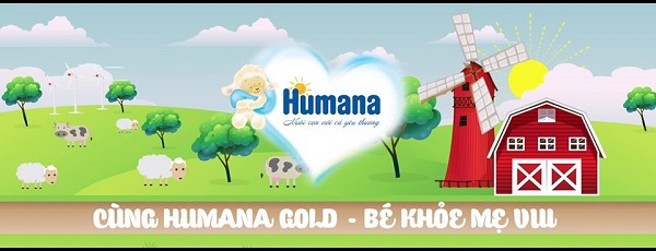 sữa Humana Gold Plus số 2 hộp 800g cho trẻ  6-24 tháng 