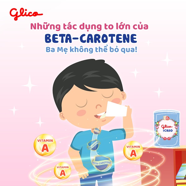 Thùng sữa Glico Icreo Nhật Bản số 1 lon 820g cho trẻ 1-3 tuổi