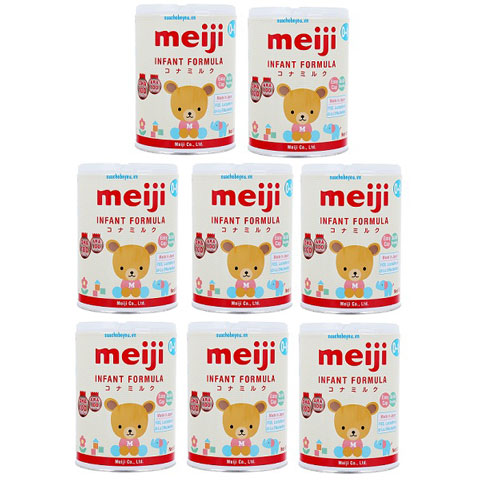 thùng sữa meiji infant formula nhập khẩu cho trẻ 0-1 tuổi