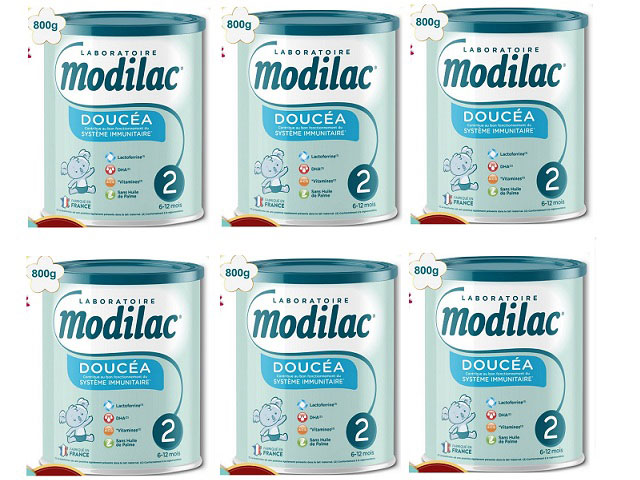 sữa Modilac Expert Doucea số 2 cho trẻ 6 đến 12 tháng tuổi, lon 800g