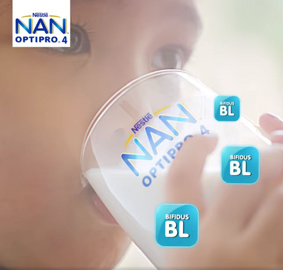 Thùng sữa Nan Optipro Plus số 4 lon 850g cho trẻ  2 đến 6 tuổi