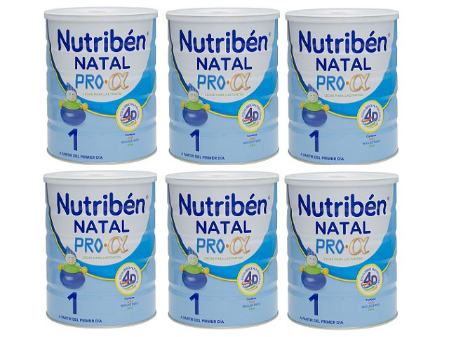 Sữa Nutriben nhập khẩu số 1 lon 800g dành cho bé 0-6 tháng