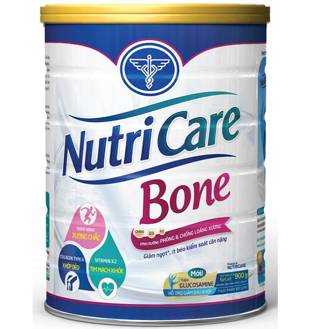 Sữa Nutricare Bone lon 900g dinh dưỡng giúp xương chắc khỏe