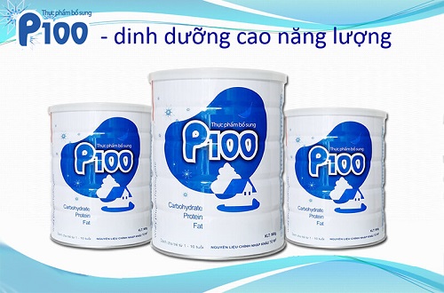 sữa P100 cho trẻ biếng ăn suy sinh dưỡng, ốm yếu 1-10 tuổi lon 900g