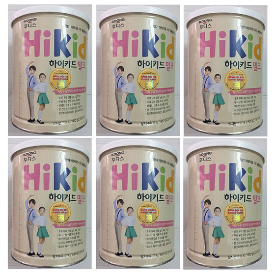 thùng sữa Hikid Hàn Quốc vani tăng chiều cao cho trẻ từ 1-9 tuổi