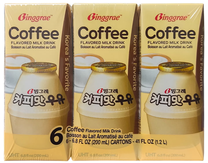 Thùng sữa Binggrae Hàn Quốc vị cà phê , 200ml