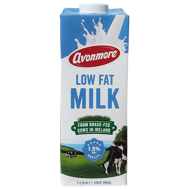 Thùng Sữa tươi ít béo Avonmore Ireland hộp 1 lít