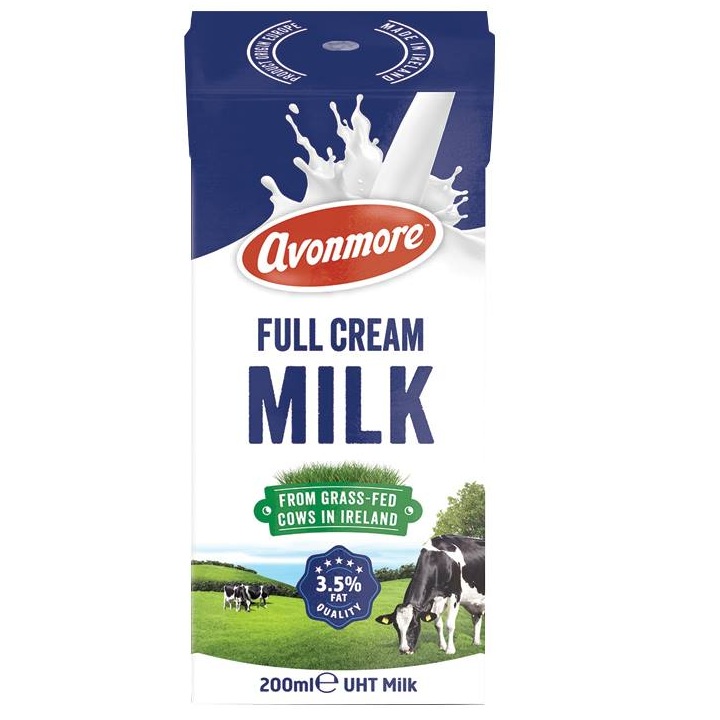 Thùng sữa tươi nguyên kem Avonmore hộp 200ml