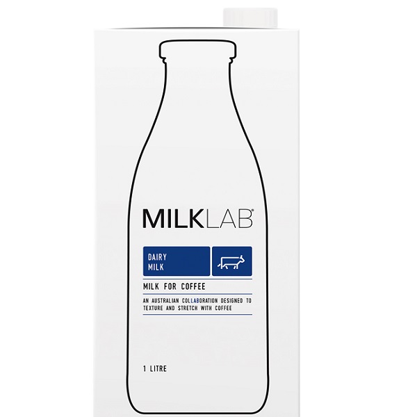 Sữa tươi MilkLab Úc hộp 1 lít pha cafe