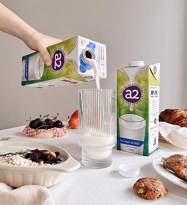 Sữa tươi Nguyên kem A2 Úc hộp 200ml