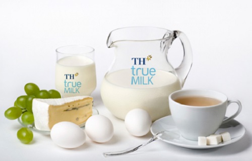 Thùng sữa tươi TH Milk ít đường bịch 220ml