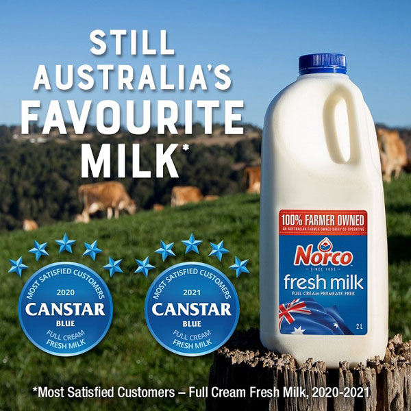 Sữa tươi Norco nhập khẩu Úc 