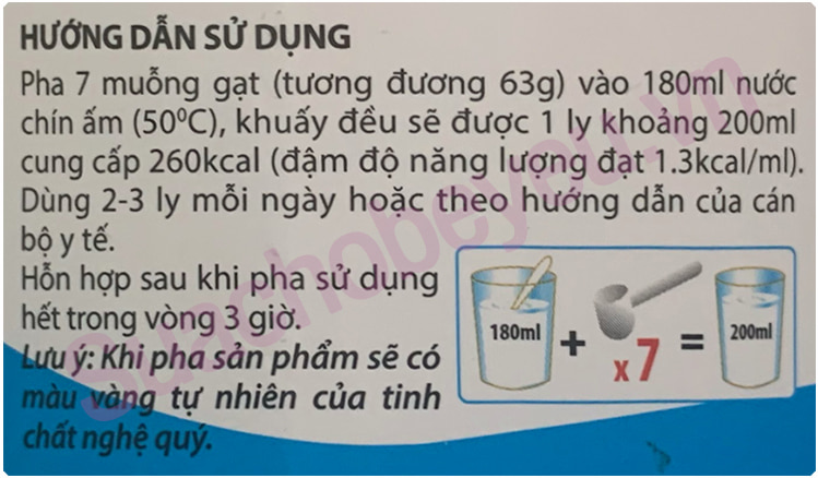 Sữa Recova dành cho bệnh nhân ung thư lon 400g