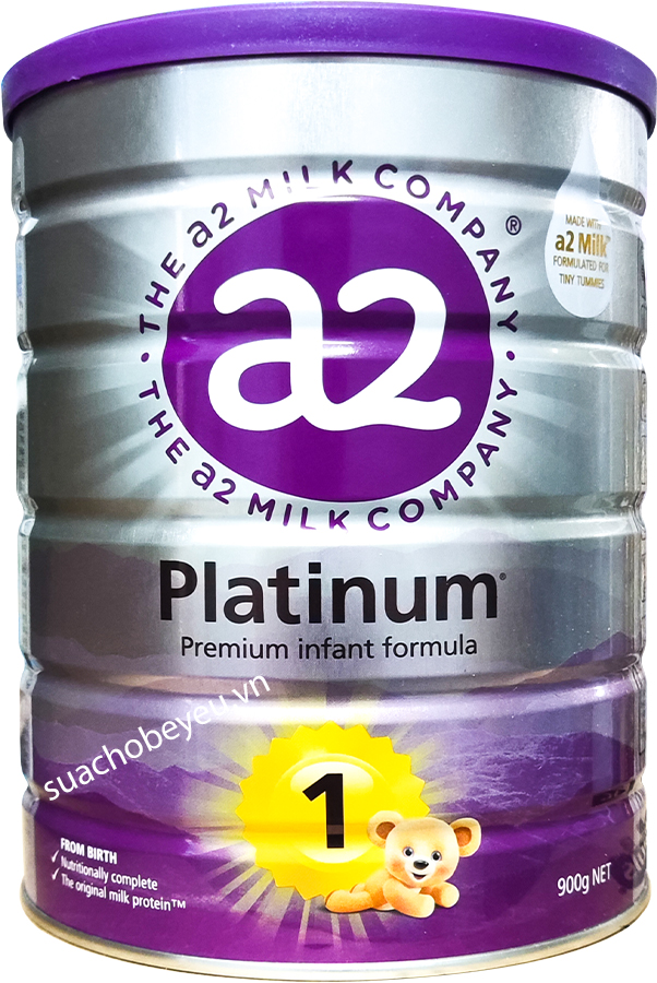 Sữa a2 Platinum số 1 lon 900g cho trẻ từ 0 đến 6 tháng