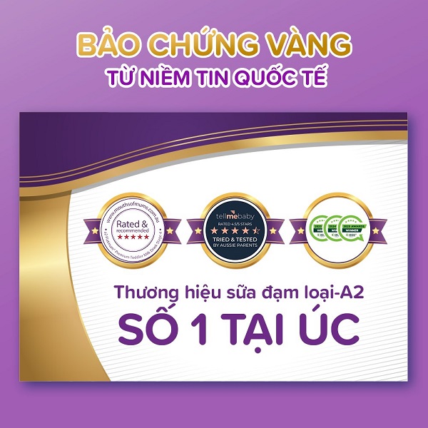 sữa a2 platinum