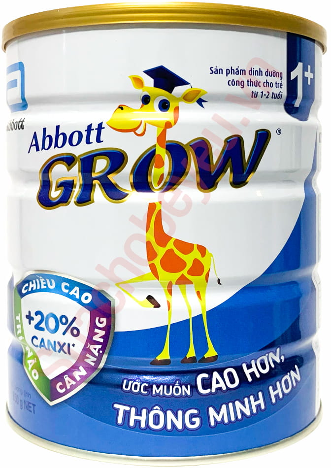 Sữa bột Abbott Grow 1+ lon 850g cho trẻ 1-2 tuổi