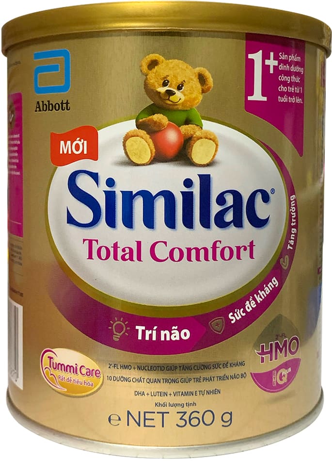 sữa similac total comfort 1+ lon 360g cho trẻ 1 đến 2 tuổi