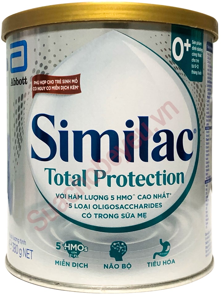 Sữa Similac Total Protection 0+ lon 380g cho trẻ từ 0-12 tháng