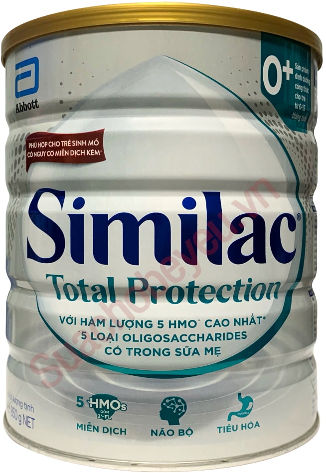 Sữa Similac Total Protection 0+ lon 850g cho trẻ từ 0-12 tháng