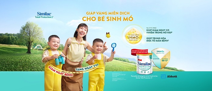 Sữa Similac Total Protection 1+ lon 850g cho trẻ từ 1 tuổi