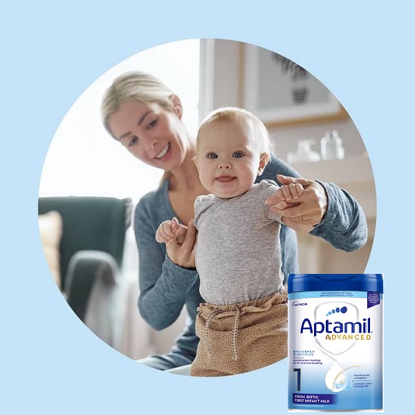 Sữa Aptamil Advanced Anh số 1 lon 800g cho trẻ 0-6 tháng tuổi