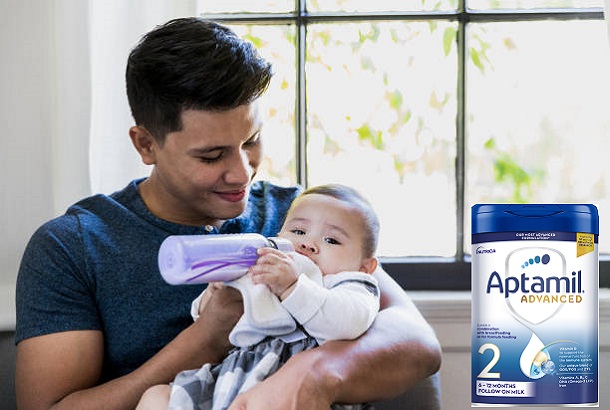 Sữa Aptamil Advanced Anh số 2 lon 800g cho trẻ 6-12 tháng tuổi