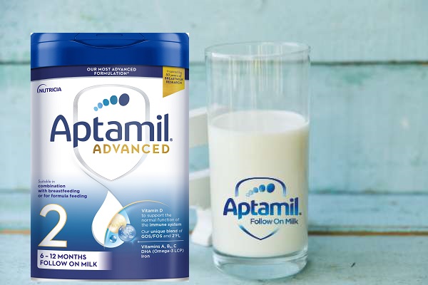 Sữa Aptamil Advanced Anh số 2 lon 800g cho trẻ 6-12 tháng tuổi