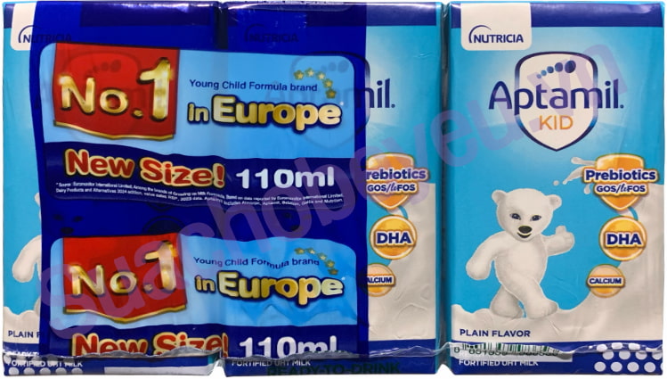 Sữa pha sẵn Aptamil Kid hộp 110ml cho trẻ từ 1 tuổi
