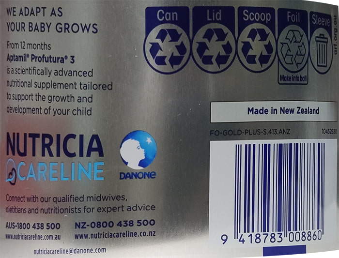 Sữa Aptamil Profutura Úc số 3 hộp 900g cho trẻ 1-3 tuổi