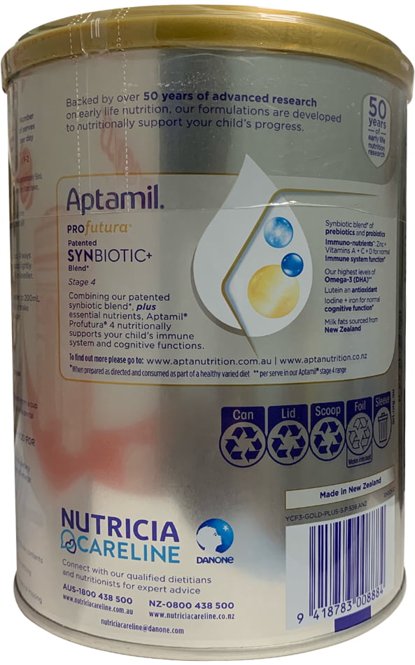 Sữa Aptamil Profutura Úc số 4 lon 900g cho trẻ từ 3 tuổi