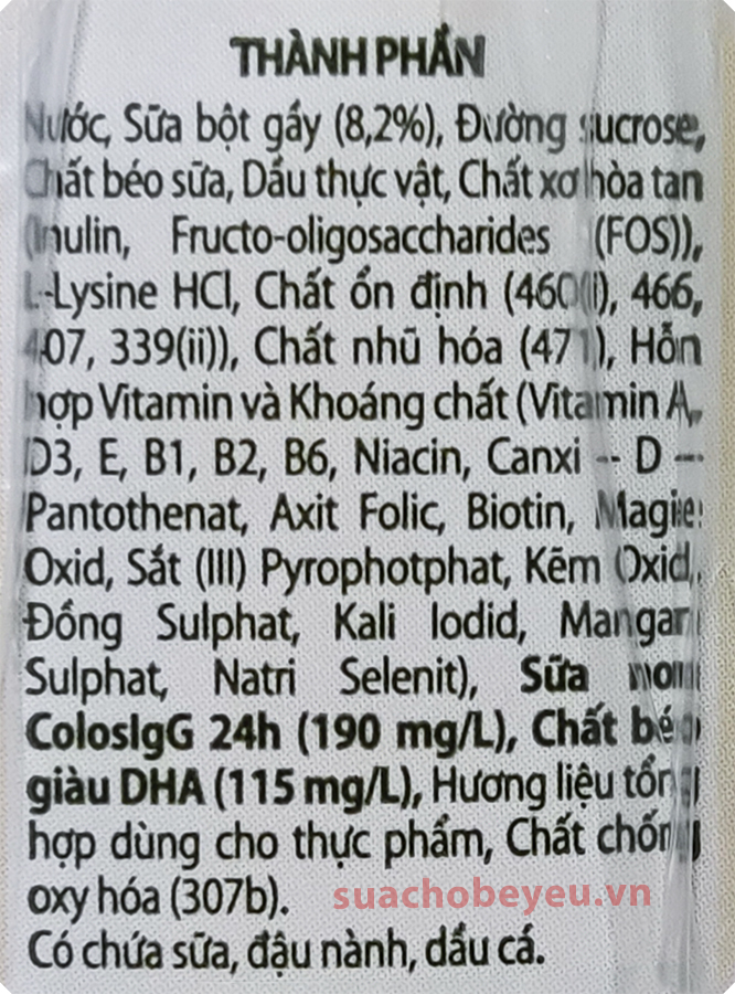 Thùng Sữa Colosbaby Gold Pedia 24 hộp 110ml cho trẻ từ 1-10 tuổi