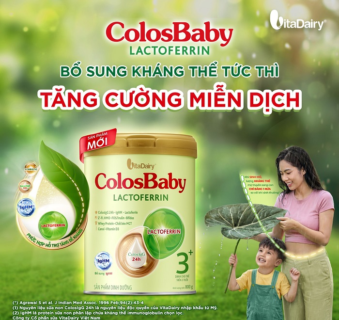 sữa Colosbaby Lactoferrin
