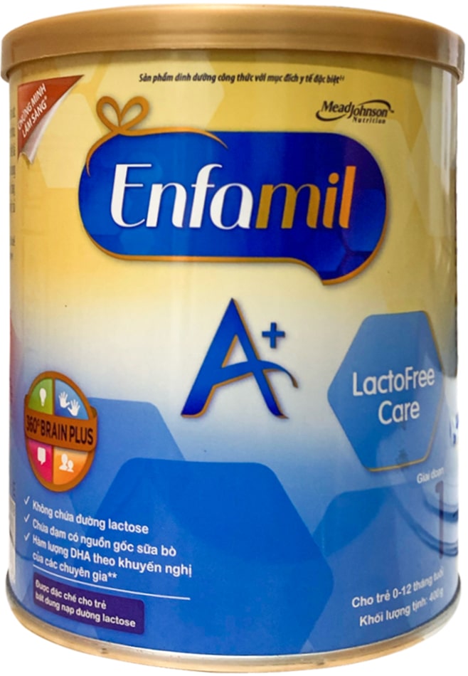 Sữa Enfamil A+ Lactofree Care lon 400g