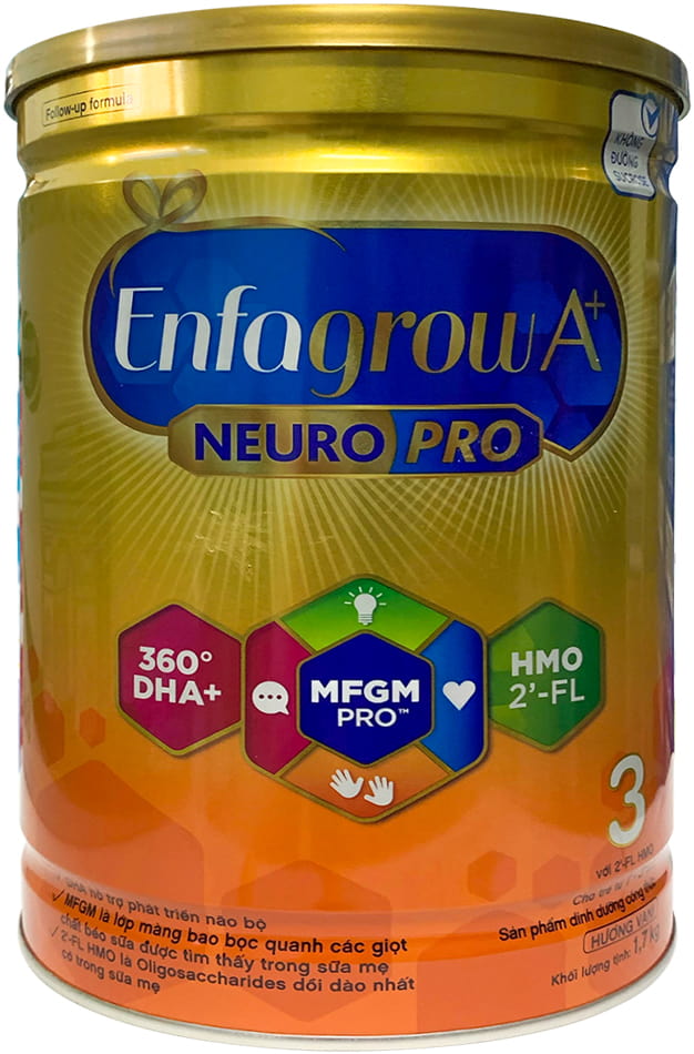 sữa enfagrow A+ số 3 lon 1.7kg cho trẻ 1-3 tuổi