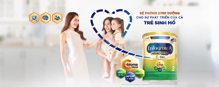 Sữa Enfamil A+ C-Sec lon 800g cho trẻ sinh mổ từ 0-12 tháng tuổi