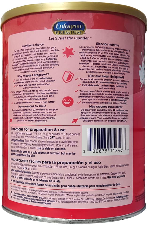 Sữa Enfagrow Premium Toddler lon 1.04kg cho trẻ 1-3 tuổi