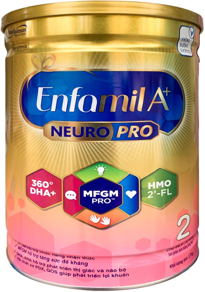 sữa enfamil a+ số 2 lon 1.7kg cho trẻ 6-12 tháng tuổi