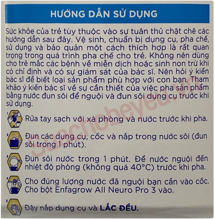 Sữa Enfagrow đạm A2 NeuroPro số 3 lon 800g cho trẻ từ 1-6 tuổi