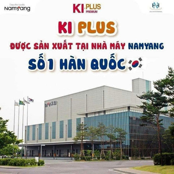 Sữa tăng độ cao KI Plus trong nước Nước Hàn lon 750g cho tới trẻ con 1-15 tuổi