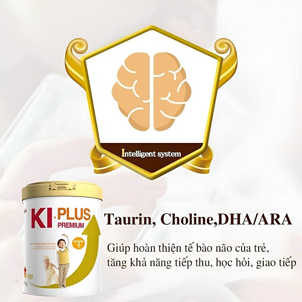 Sữa tăng chiều cao KI Plus nội địa Hàn Quốc lon 750g cho trẻ 1-15 tuổi