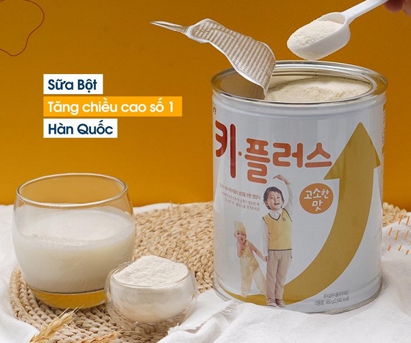 Sữa tăng chiều cao KI Plus nội địa Hàn Quốc lon 750g cho trẻ 1-15 tuổi