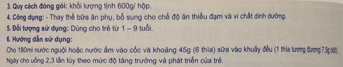 thùng sữa Hikid Hàn Quốc vani tăng chiều cao cho trẻ từ 1-9 tuổi