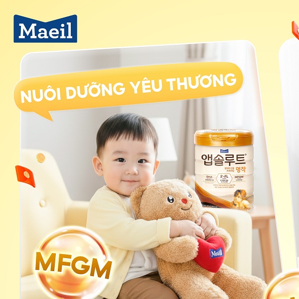Sữa thiên thần Maeil Absolute Hàn Quốc số 2 cho bé 6-12 tháng