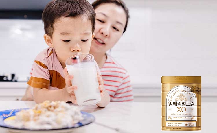 Sữa XO số 4 nội địa Hàn Quốc lon 800g cho trẻ 18-36 tháng tuổi